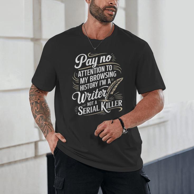 Women's I'm A Book Writer Author Book Writing Novelist Unisex T-Shirt