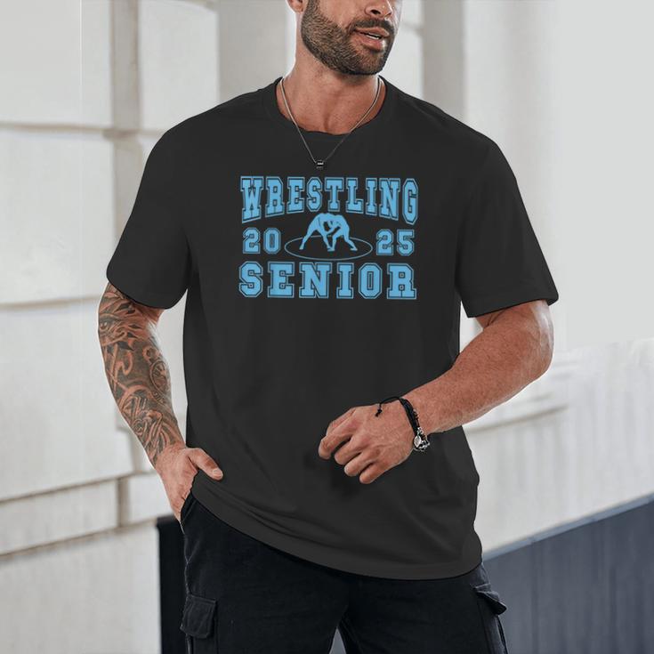 Wrestling Senior Night Wrestling Senior 2025 Graduation 38 Unisex T-Shirt