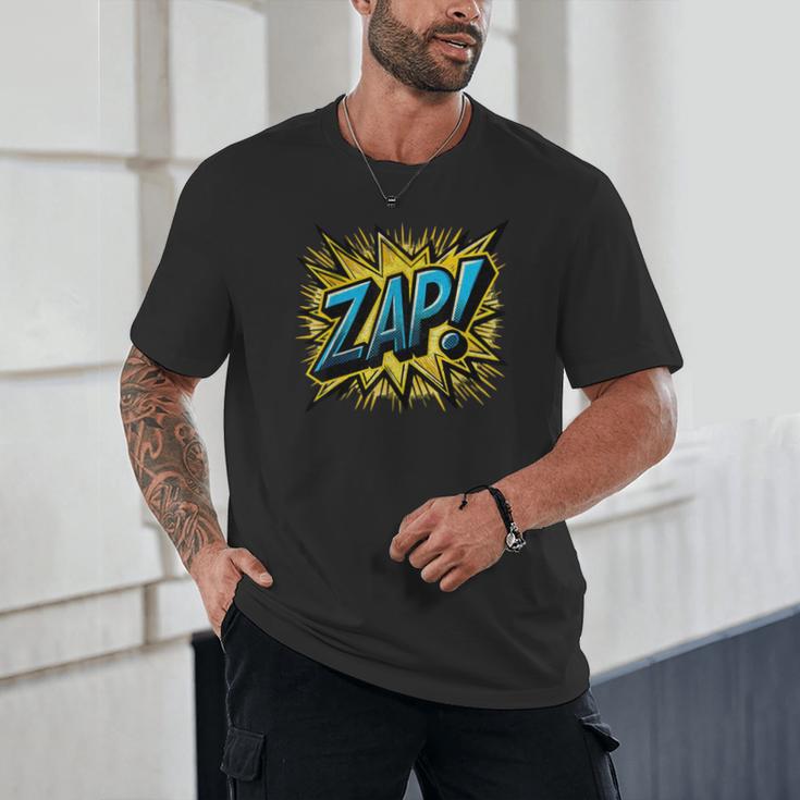 ZAP Comic Book Retro Artwork – Cartoon Collector Unisex T-Shirt
