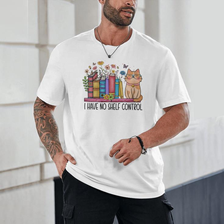 Book Lovers I Have No Shelf Control Unisex T-Shirt