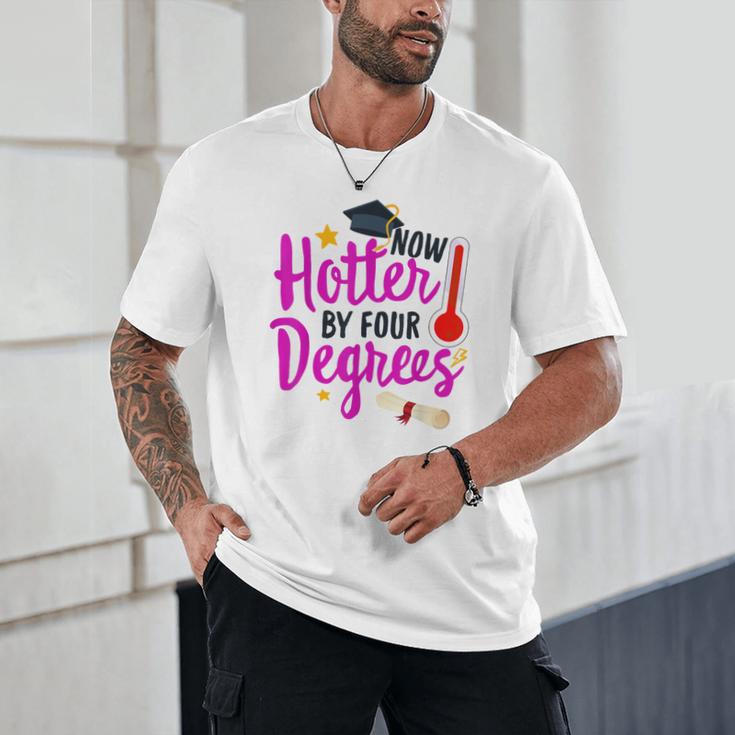 Class Of 2022 Four Degrees Hotter Graduation Day Master Grad Unisex T-Shirt
