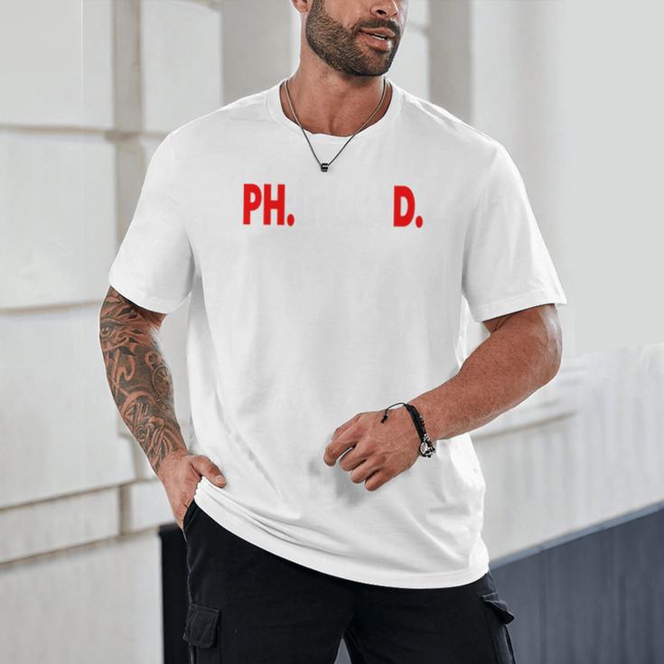 Doctorate PhinisheD PhD Graduation Premium Unisex T-Shirt