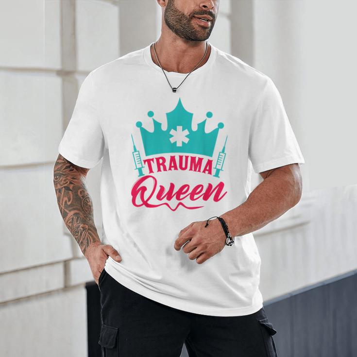 EMT Trauma Queen Paramedic Student T-Shirt Graduation Unisex T-Shirt