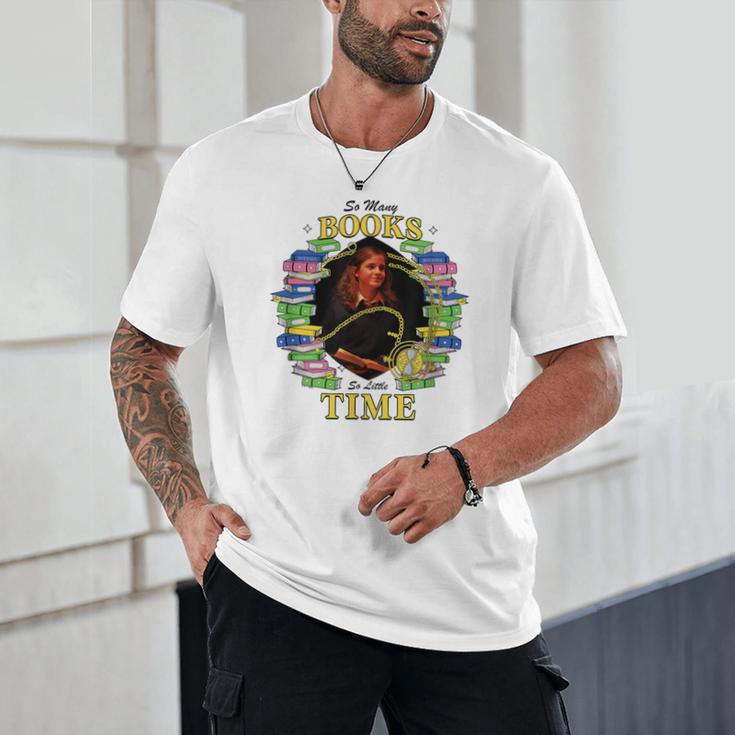 Harry Potter Hermione So Many Books So Little Time Portrait Unisex T-Shirt
