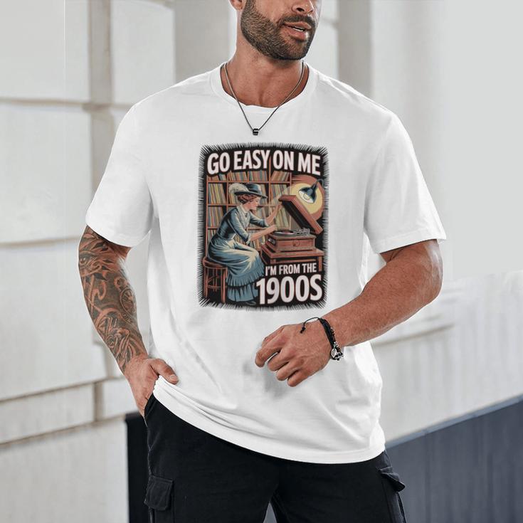 I'm From The 1900s Vinyl Record Lover For Women Raglan Baseball Tee Unisex T-Shirt I'm From The 1900s Vinyl Record Lover For Women Raglan Baseball Tee Unisex T-Shirt