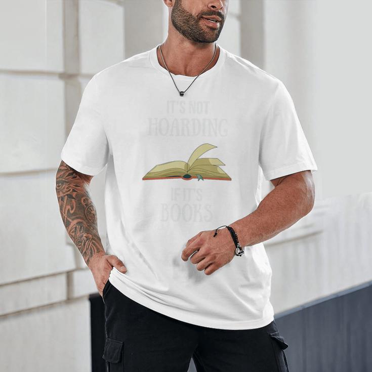 It's Not Hoarding If It's Books Premium Tri-Blend Unisex T-Shirt