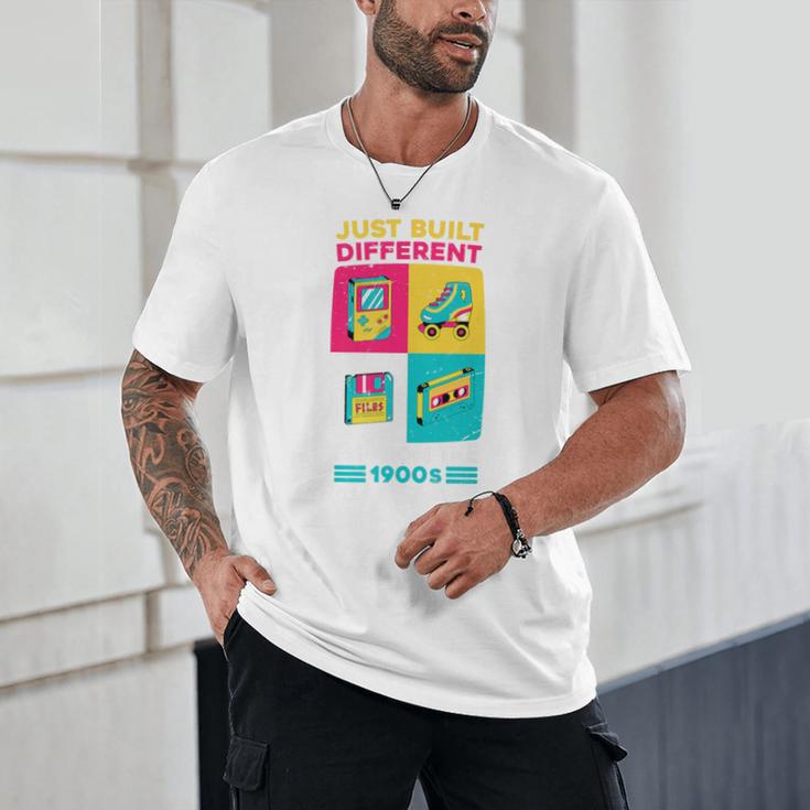 Just Built Different I'M From The 1900S Retro Premium Unisex T-Shirt Just Built Different I'M From The 1900S Retro Premium Unisex T-Shirt