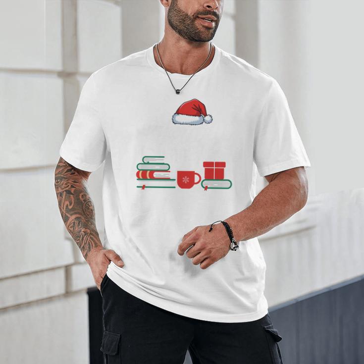 Library Crew Book Lovers Librarian Xmas Holiday Christmas Unisex T-Shirt