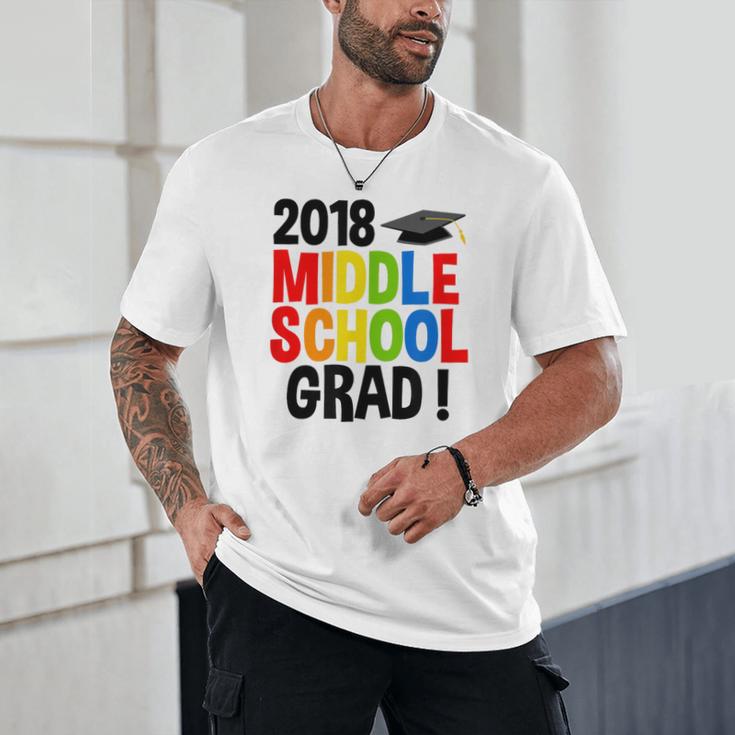 Middle School Graduation Class Of 2018 Shirt Unisex T-Shirt