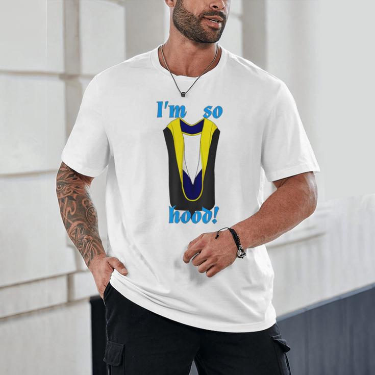 PhD Hood Graduation Shirt Doctorate Degree Doctoral Unisex T-Shirt