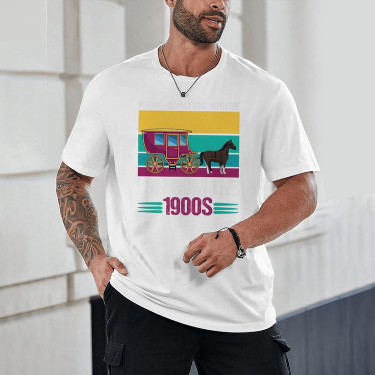 Please Be Patient With Me I'm From The 1900s Cool Dad Premium Unisex T-Shirt