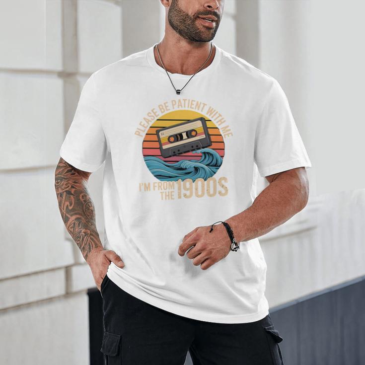 Please Be Patient With Me I'm From The 1900s Vintage Humor Premium Tri-Blend Unisex T-Shirt Please Be Patient With Me I'm From The 1900s Vintage Humor Premium Tri-Blend Unisex T-Shirt