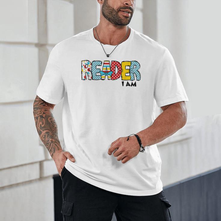 Reader I Am Bookworm Librarian I Heart Read Book Lover Unisex T-Shirt
