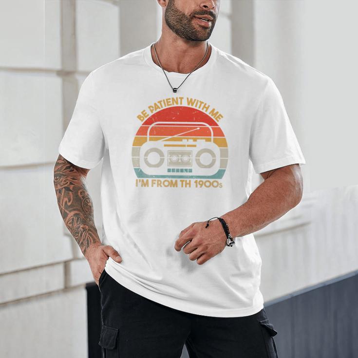 Retro Be Patient With Me I'm From The 1900s Premium Unisex T-Shirt