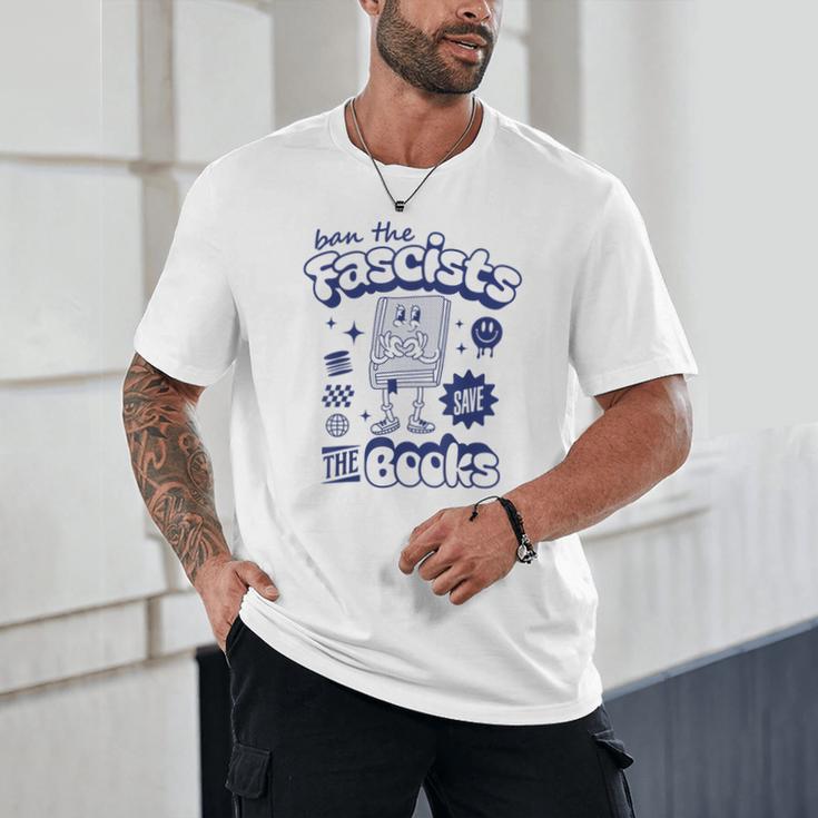 Save The Books Ban Fascists Stand For Book Readers Unisex T-Shirt