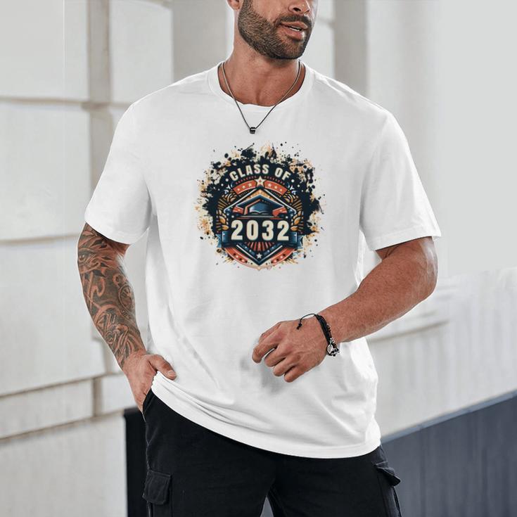 Senior 2032 Class Of 2032 Seniors Graduation 2032 Senior 32 Unisex T-Shirt