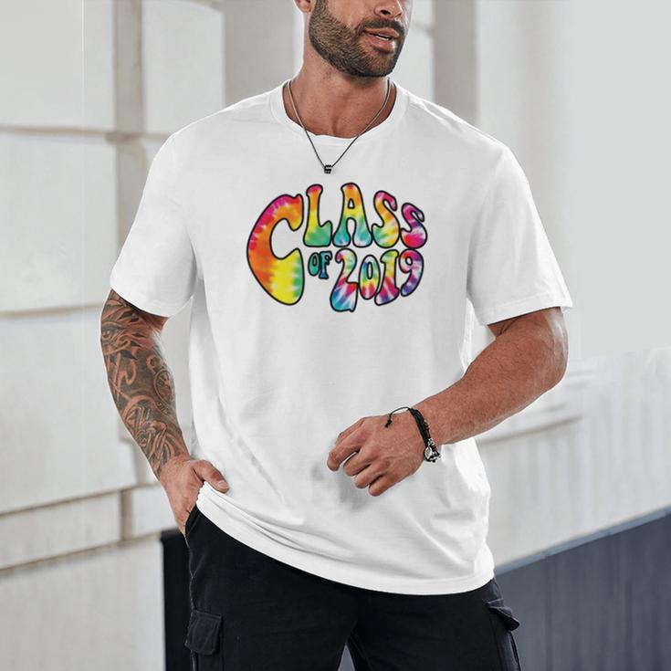 Senior Class Of 2019 Boho Tie Dye Graduation Unisex T-Shirt