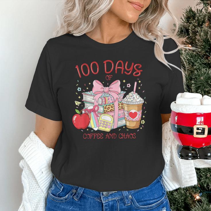 100th Day Of School Teachers 100 Days Of Coffee Chaos Books Unisex T-Shirt 100th Day Of School Teachers 100 Days Of Coffee Chaos Books Unisex T-Shirt