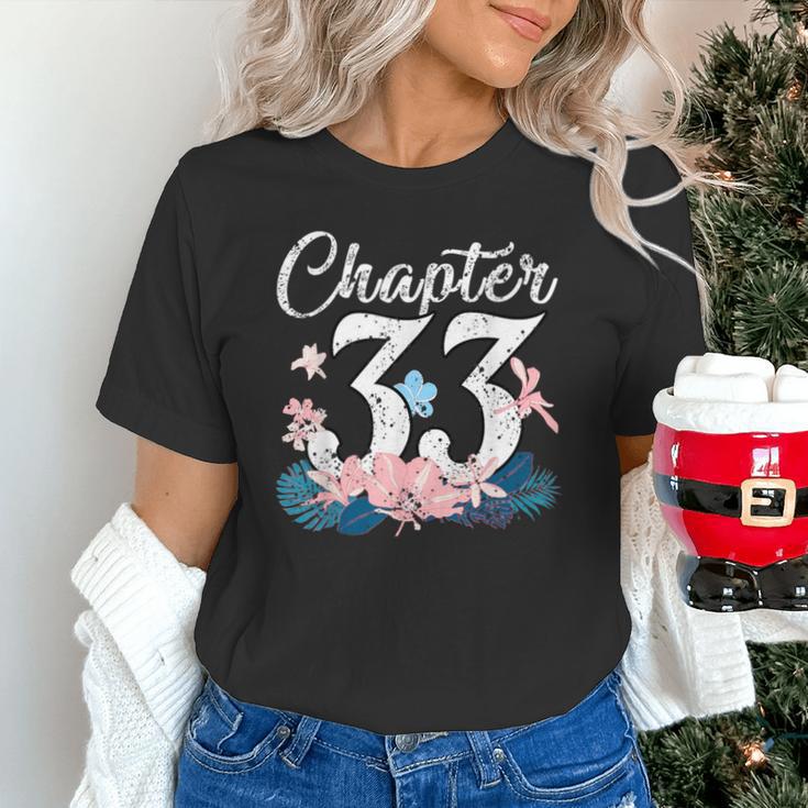 1988 Happy Birthday Chapter 33 Year Old Women Book Lover Unisex T-Shirt