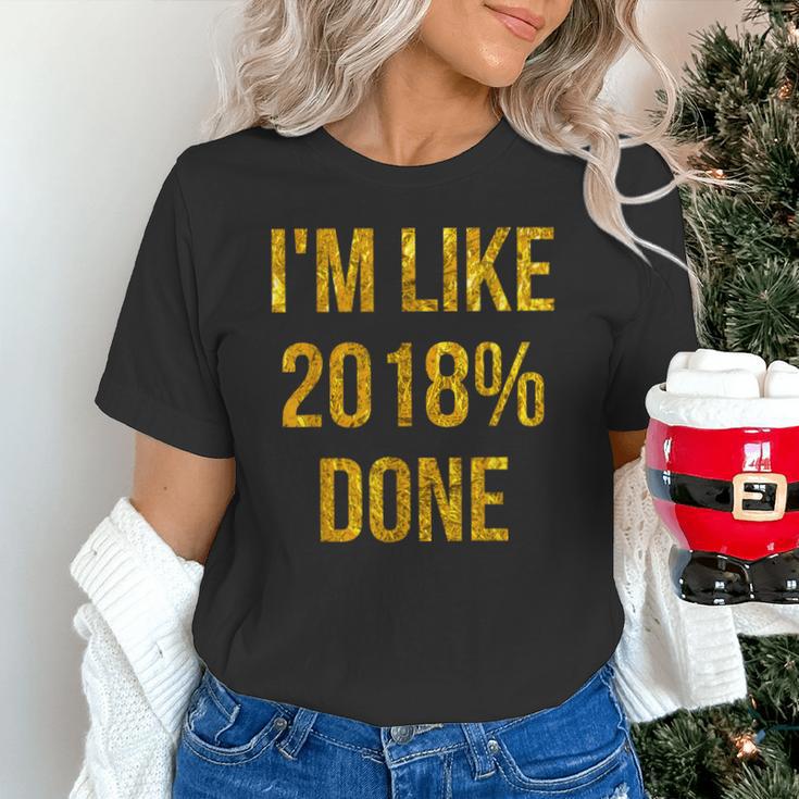 2018 Done High School Senior Graduation New Years Eve Shirt Unisex T-Shirt