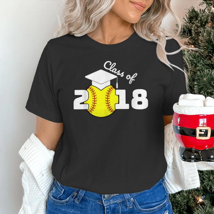 2018 Softball Senior Graduation Shirt For Girls Grad Unisex T-Shirt