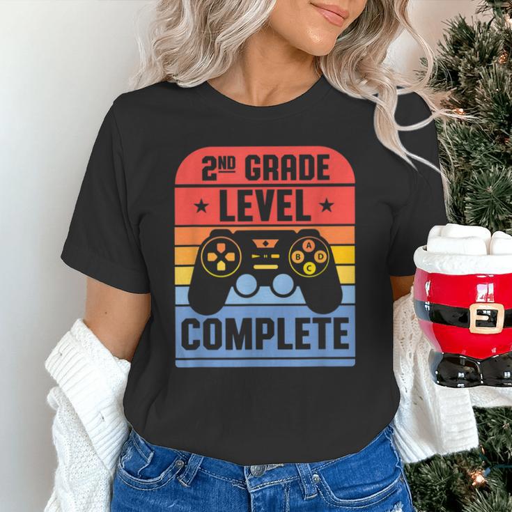 2nd Grade Level Complete Graduation Student Video Gamer Unisex T-Shirt