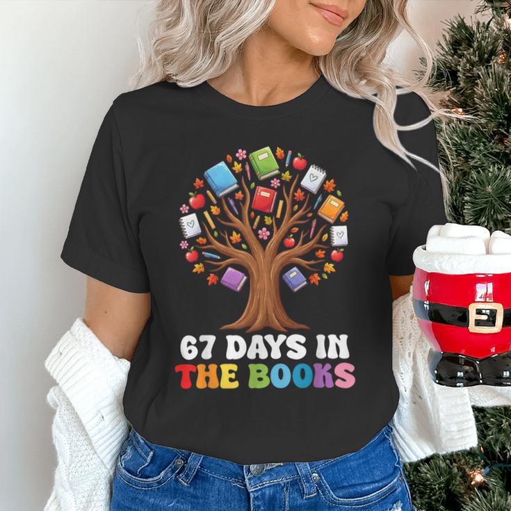 67 Days In The Books Reading Teacher 67th Day Of School Kids Unisex T-Shirt 67 Days In The Books Reading Teacher 67th Day Of School Kids Unisex T-Shirt