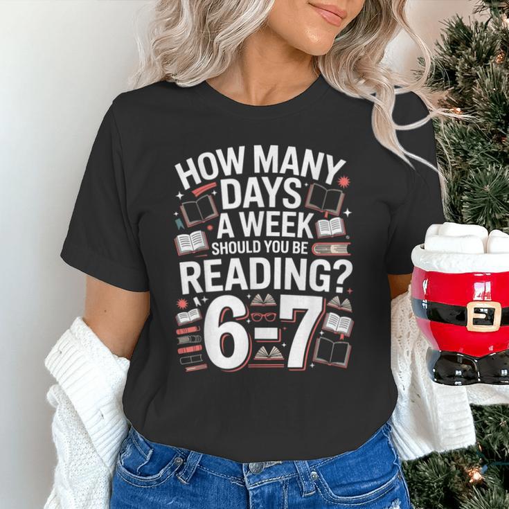 67 For Reading With Books Unisex T-Shirt