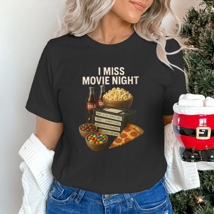 80's & 90's Nostalgia T- Shirt I Miss Movie Night Unisex T-Shirt 80's & 90's Nostalgia T- Shirt I Miss Movie Night Unisex T-Shirt