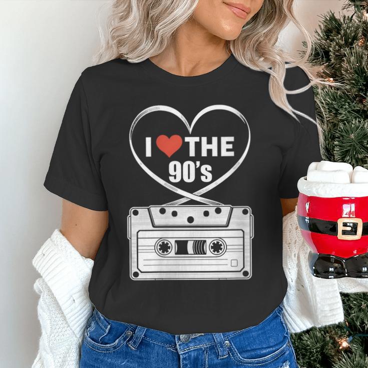90s Nostalgia Cassette Heart Retro I Love The 90s Unisex T-Shirt 90s Nostalgia Cassette Heart Retro I Love The 90s Unisex T-Shirt