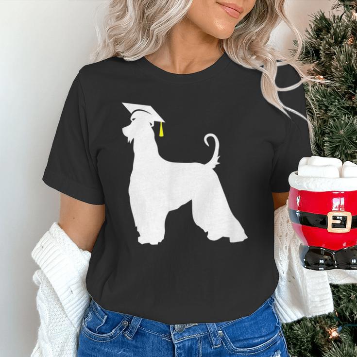 Afghan Hound Graduation Dog Graduate Men Women Kids Unisex T-Shirt