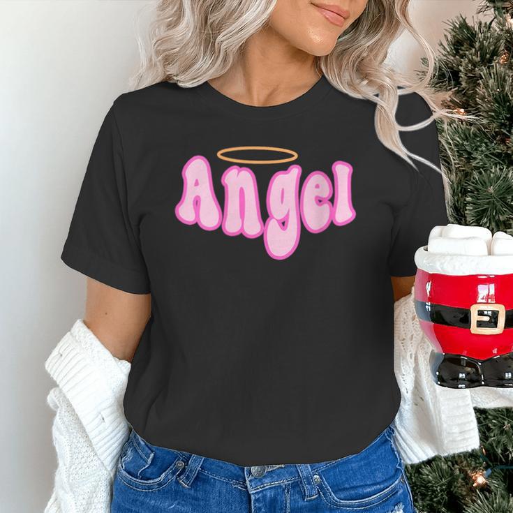 Angel Y2k Aesthetic 2000s Millennial Nostalgia Retro Pink Unisex T-Shirt Angel Y2k Aesthetic 2000s Millennial Nostalgia Retro Pink Unisex T-Shirt