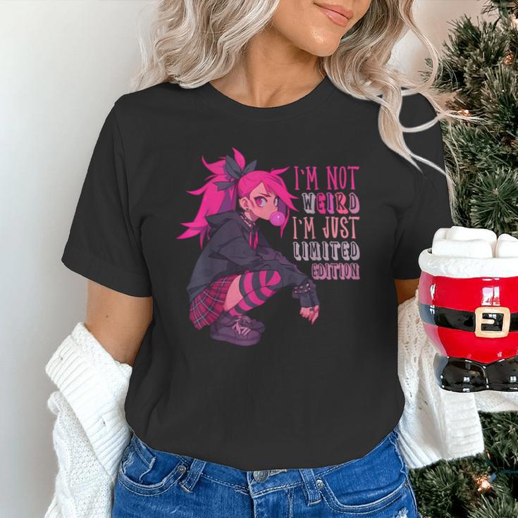 Anime Girl I'm Not Weird Just Limited Edition Introvert Goth Unisex T-Shirt