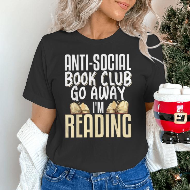 Anti Social Book Club Go Away I'm Reading Unisex T-Shirt Anti Social Book Club Go Away I'm Reading Unisex T-Shirt