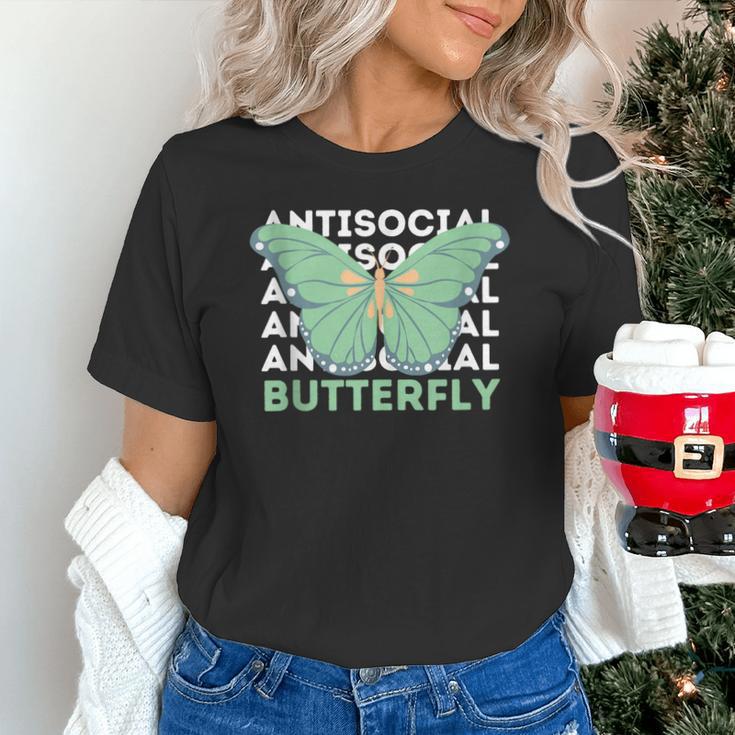 Anti-Social Introvert Butterfly Unisex T-Shirt