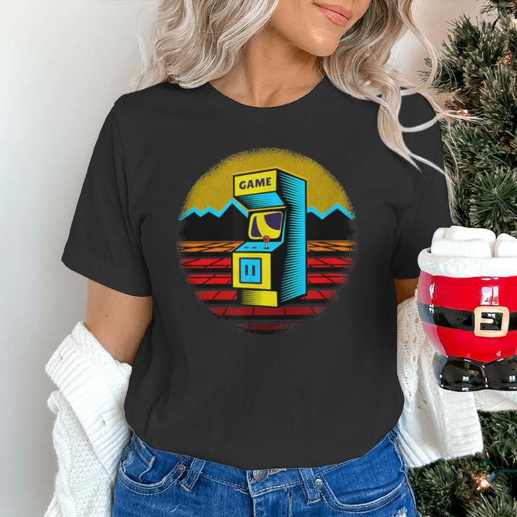 Arcade Game Machine Nostalgia Retro Gamer 80s 90s Unisex T-Shirt