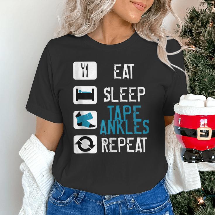 Athletic Trainer Eat Sleep Tape Ankles Graduation Unisex T-Shirt