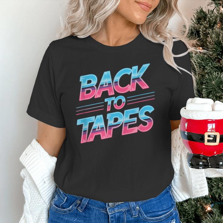 Back To Tapes Retro Cassette Mixtape 80s Nostalgia Unisex T-Shirt Back To Tapes Retro Cassette Mixtape 80s Nostalgia Unisex T-Shirt