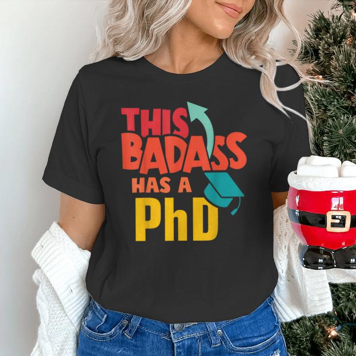 This Badass Has a PhD Doctor Graduation Unisex T-Shirt