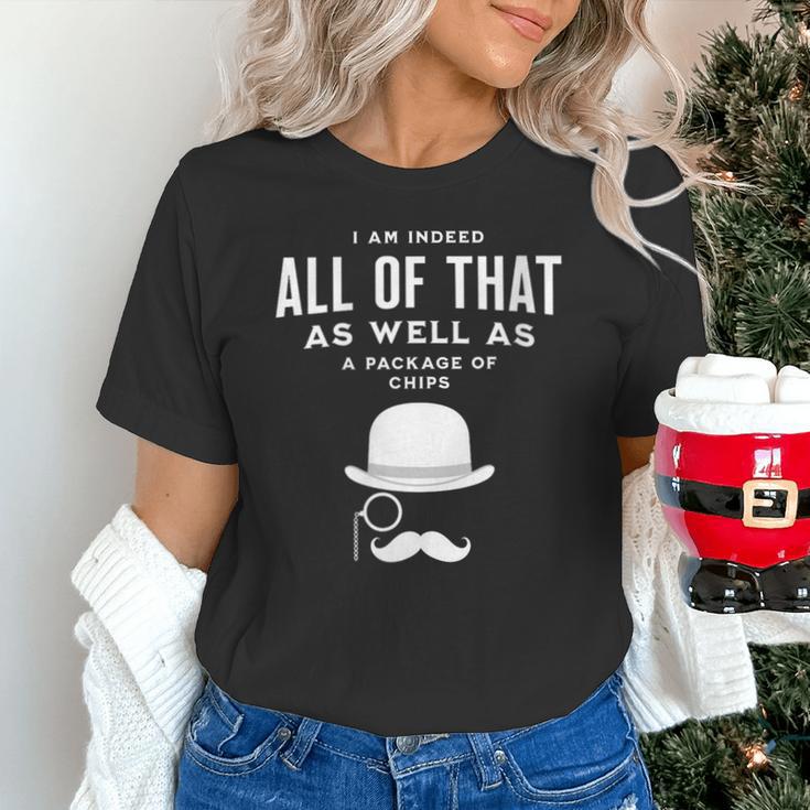All Of That Bag Chips 1990s Nostalgia Saying British Unisex T-Shirt