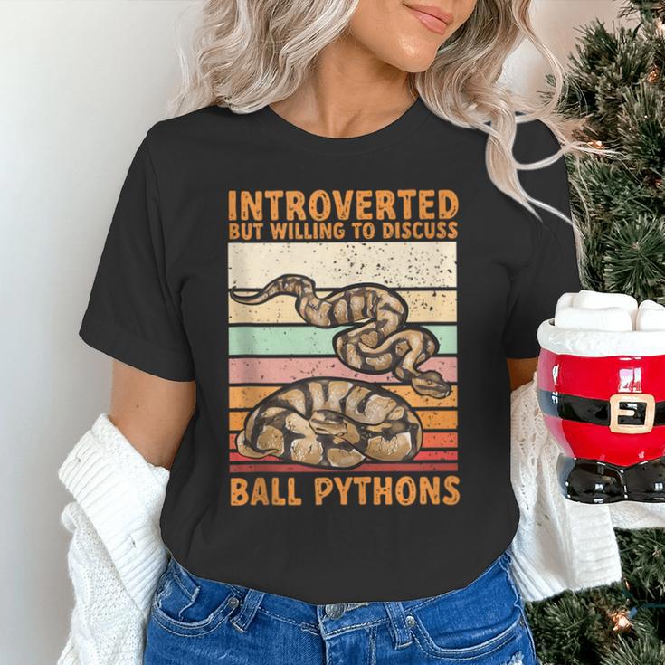 Ball Python Snake Introvert Ball Python Unisex T-Shirt