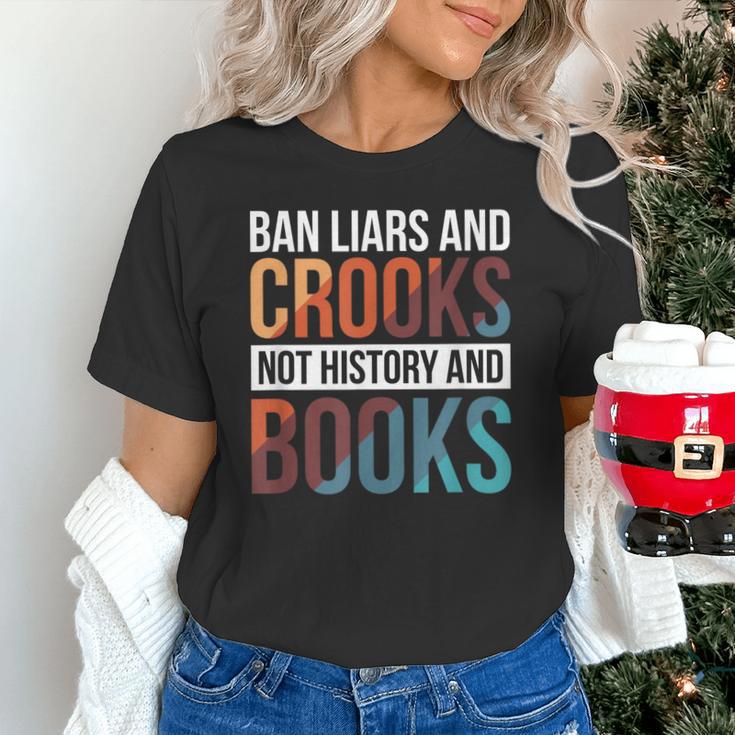 Ban Liars And Crooks Not History And Books Unisex T-Shirt Ban Liars And Crooks Not History And Books Unisex T-Shirt