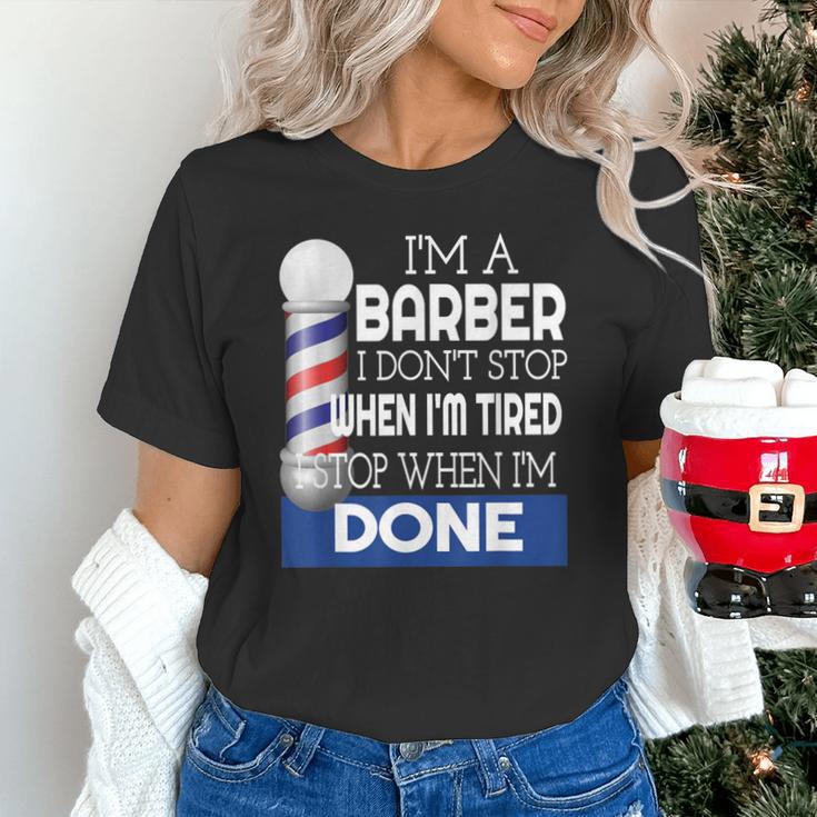 Barber Stylist Barber College Graduation Unisex T-Shirt