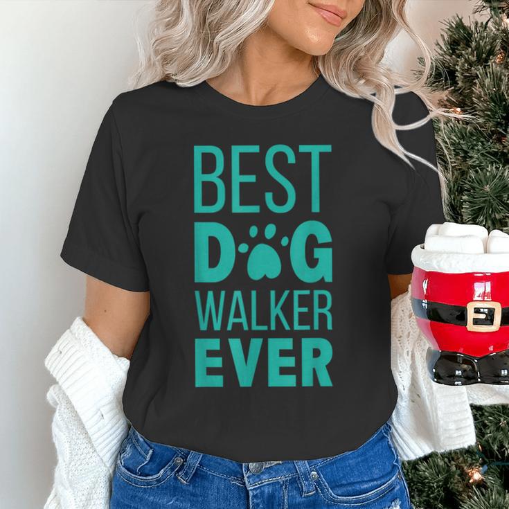 Best Dog Walker Ever Graduation New Shirt Dog Lover Unisex T-Shirt