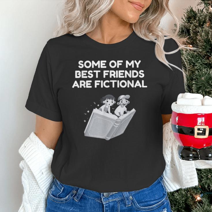 Some Of My Best Friends Are Fictional Book Lover Nerd Unisex T-Shirt