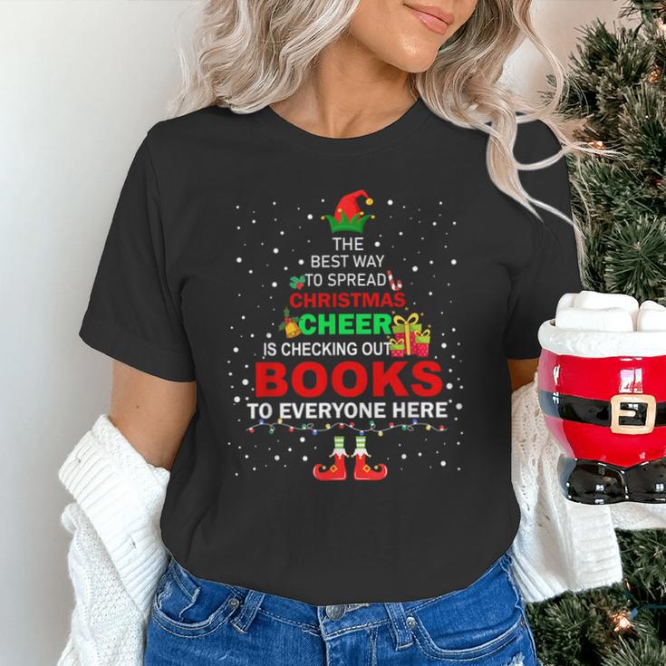 The Best Way To Spread Christmas Cheer Is Checking Out Books Unisex T-Shirt