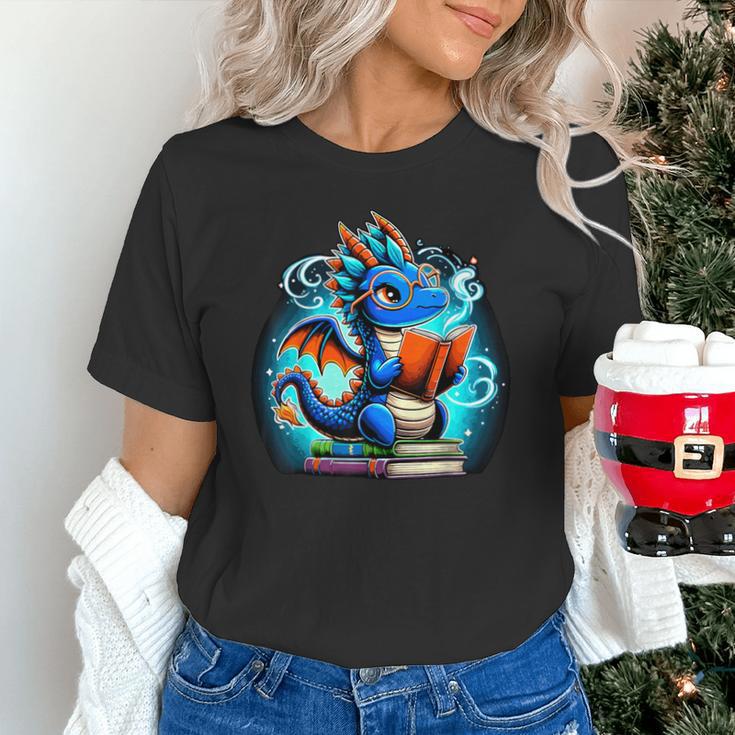 Book Dragon Reading Lover Unisex T-Shirt