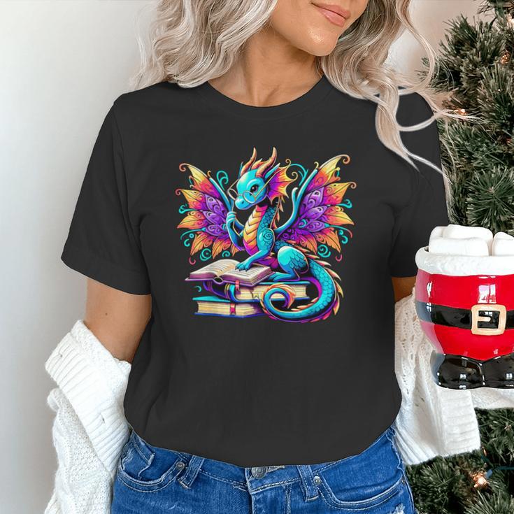 Book Dragon Reading Unisex T-Shirt