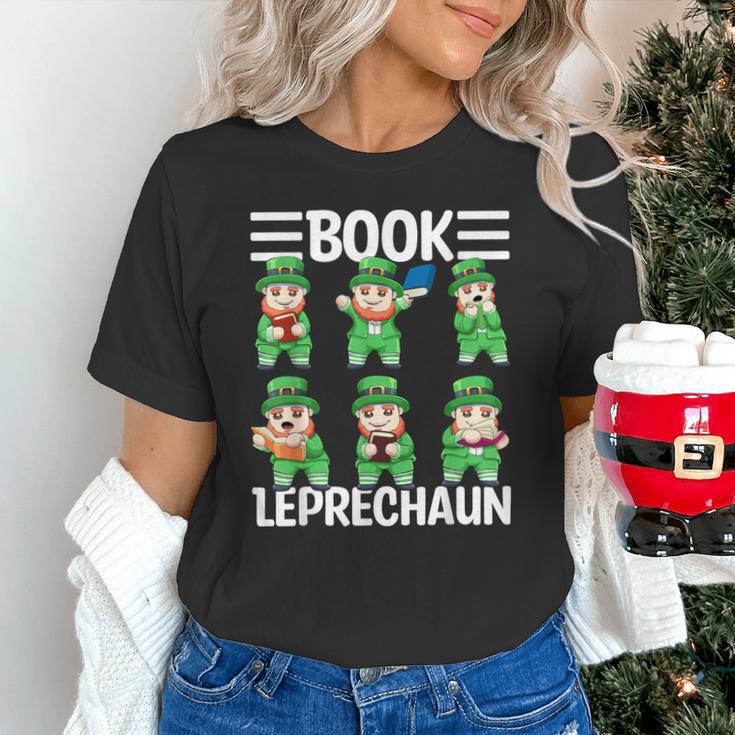 Book Leprechaun St Patrick's Day Library Librarian Reading Unisex T-Shirt Book Leprechaun St Patrick's Day Library Librarian Reading Unisex T-Shirt