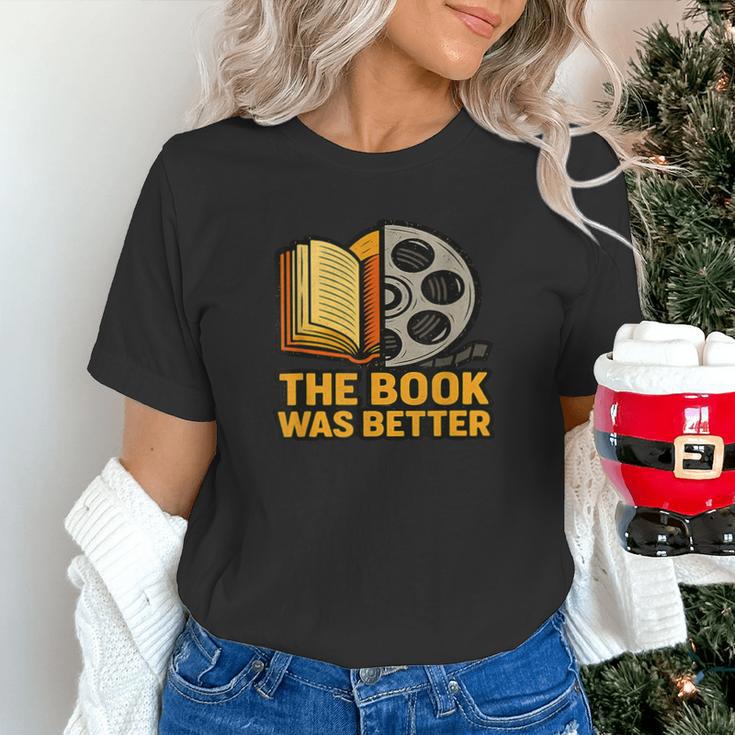 Book Love Scene The Book Was Better Bookworm Vibes Unisex T-Shirt